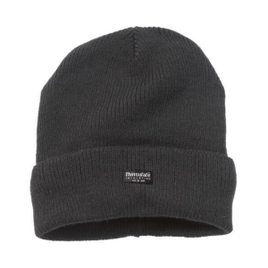 Hat Black Thermal Insulated Knitted A368