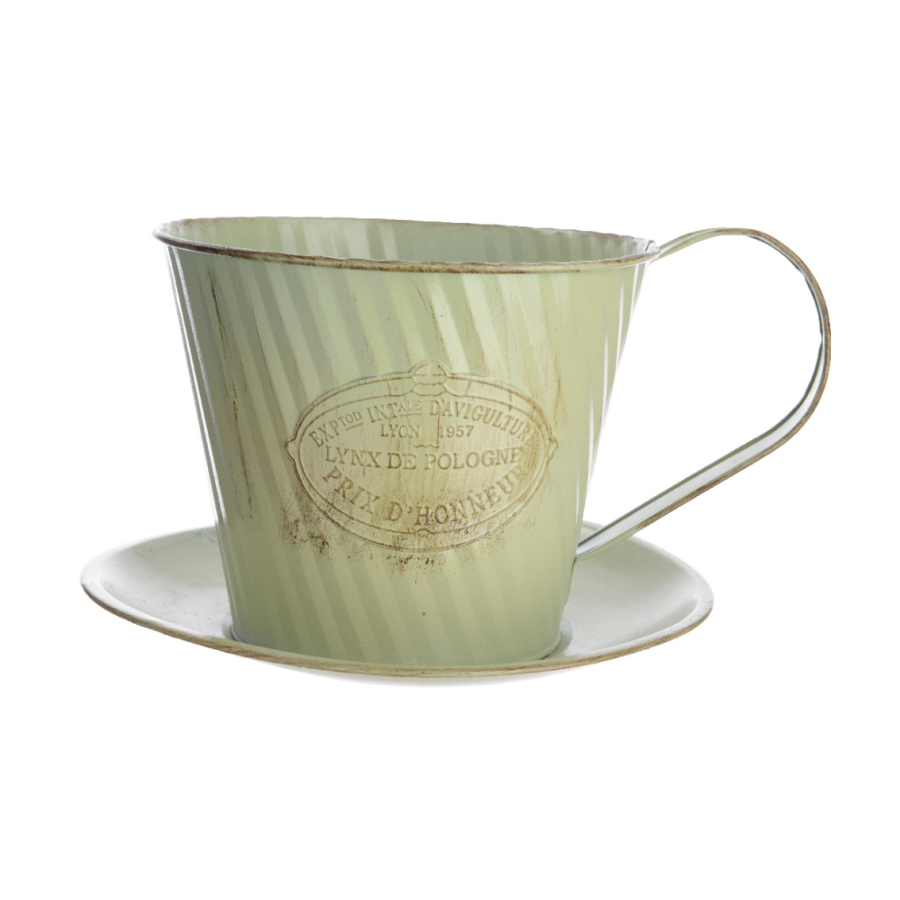 Chateau Cup and Saucer Planter