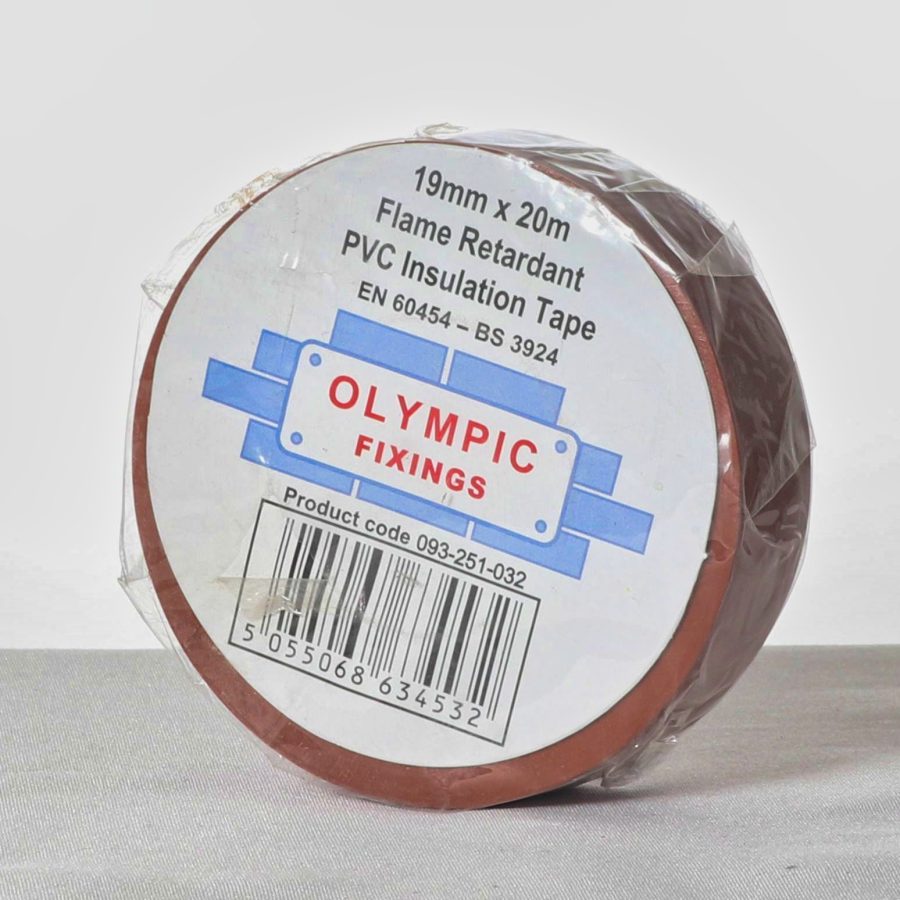 20m Pvc Insulation Tape Brown