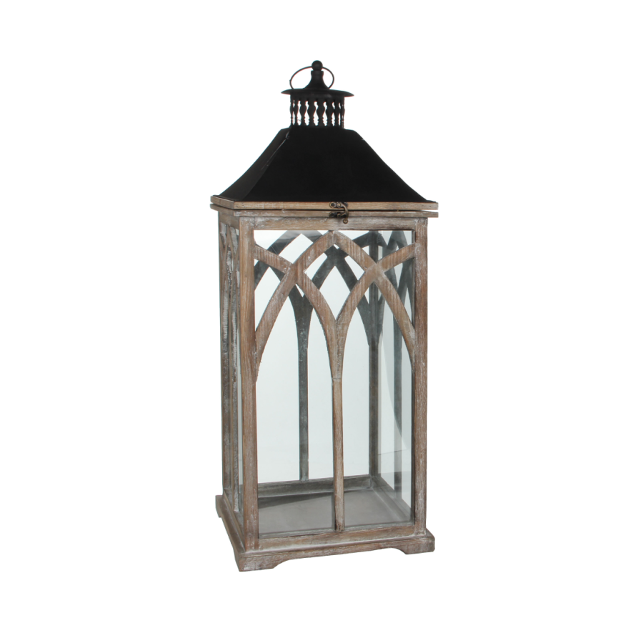 Edelman Church Lantern - Brown