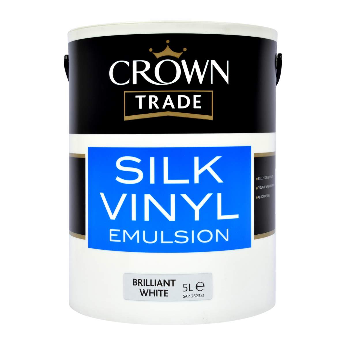 crown vinyl silk