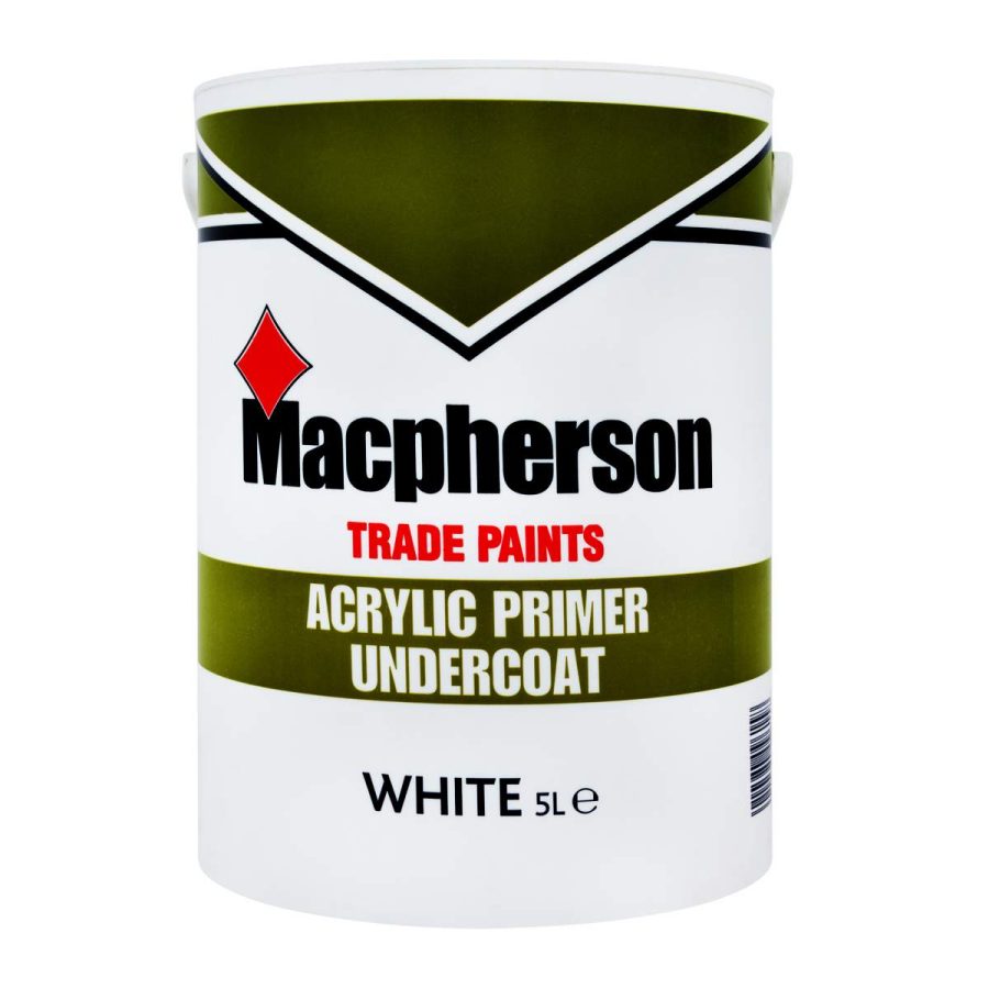 Macpherson Acrylic Primer Undercoat 5L White