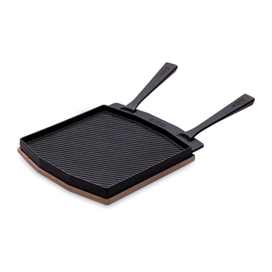 Ooni Pizza Dual Side Grizzler Plate - Image 5