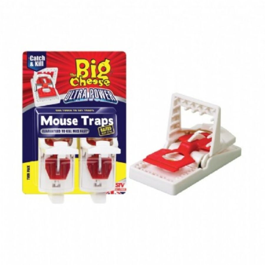 The Big Cheese Ultra Power Mouse Trap Pack
