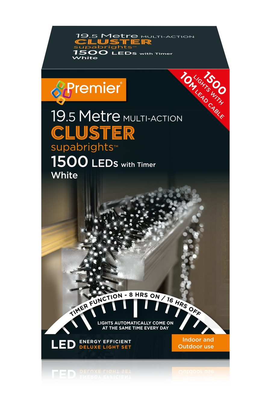 Premier 1500 LED Multi Action Cluster White