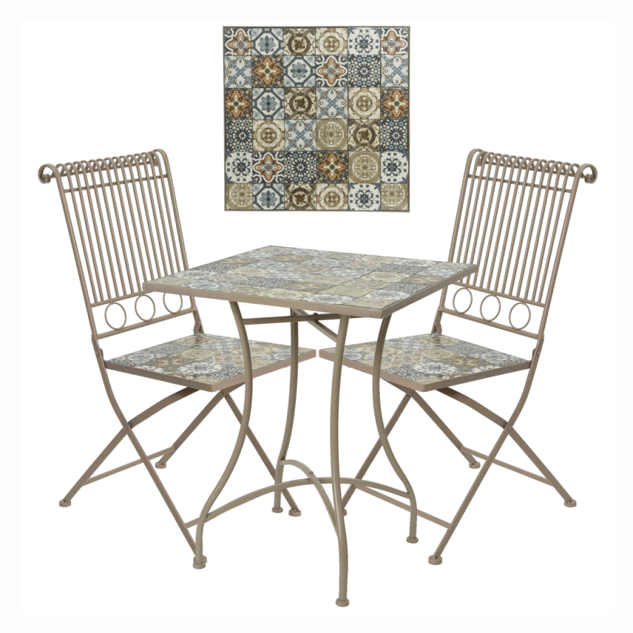 Venice Mosaic Bistro Set