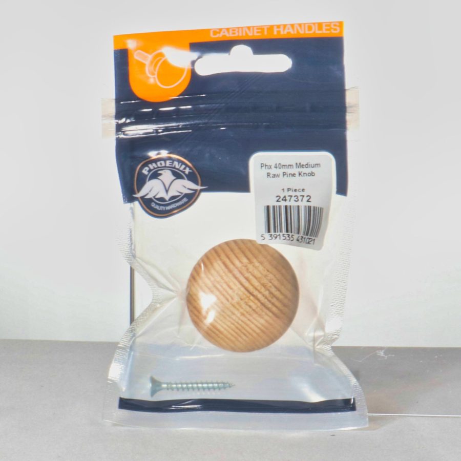 Phoenix Pine Door Knob