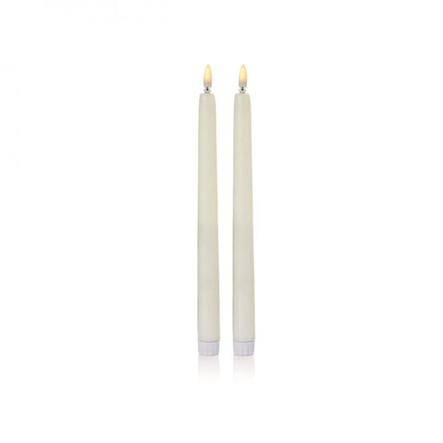 Premier Battery Operated Taper Candles - 2 Pack