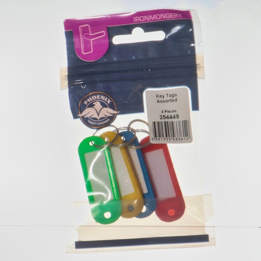 Phoenix Coloured Key Tags