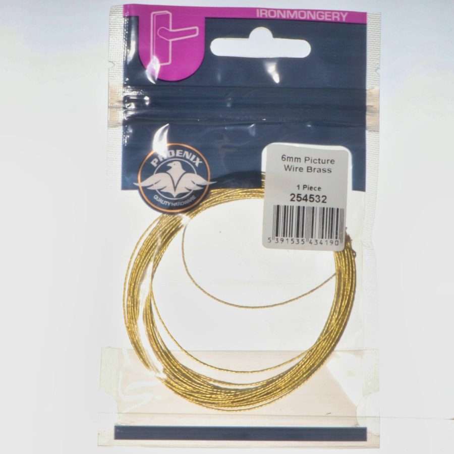 Phoenix Brass Picture Wire 6m