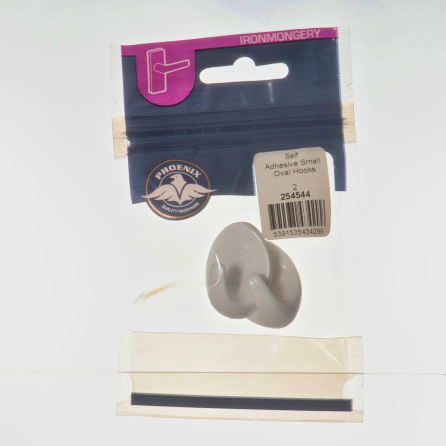 Phx Self Adhesive Small Oval Hooks (2) (tp)