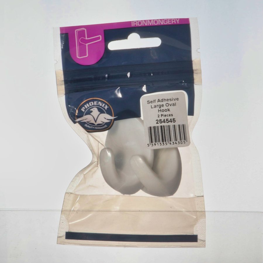 Phoenix Self Adhesive Oval Hooks - Large