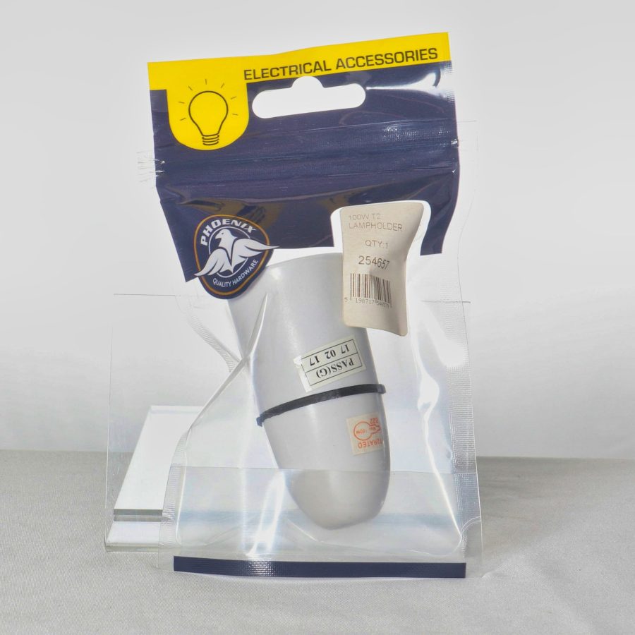 Lampholder Unswitched 100w T2