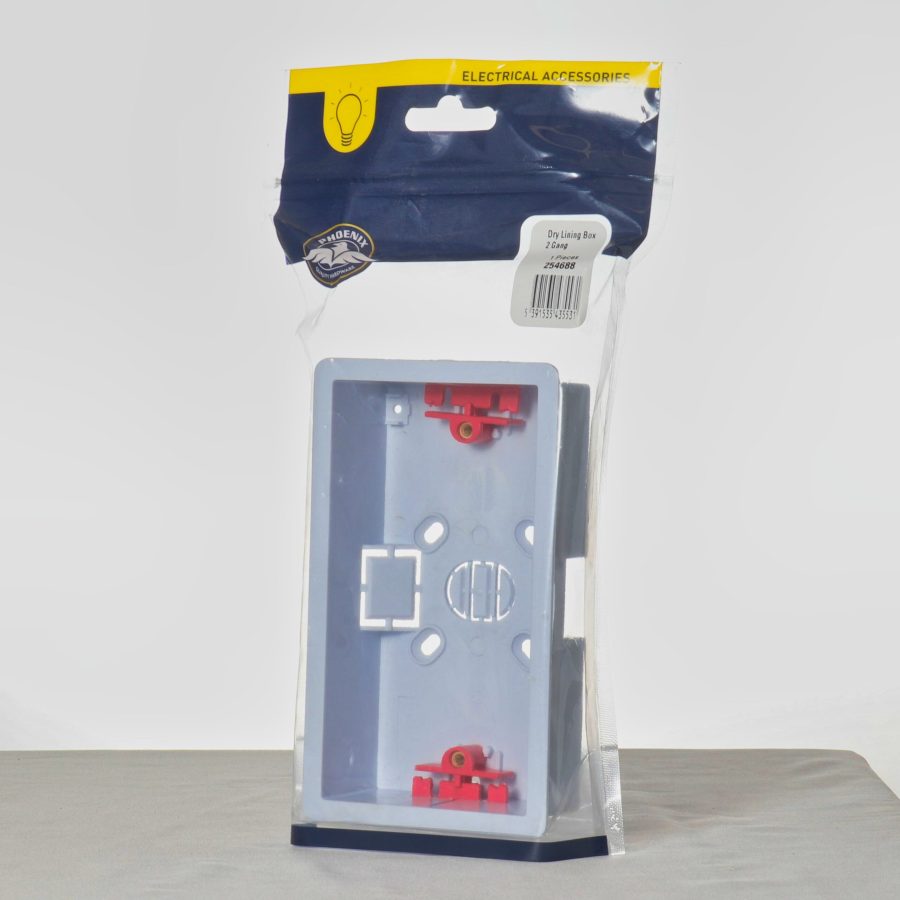 Phoenix Dry Lining Box - 2 Gang
