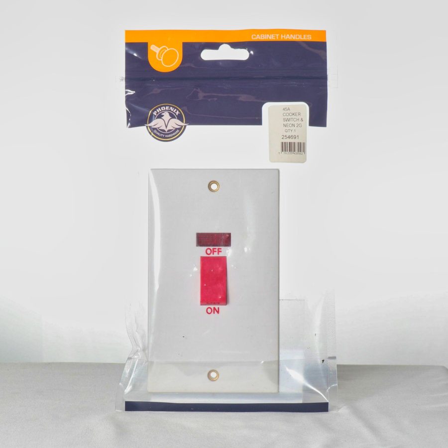 45amp Double Cooker Switch & Neon