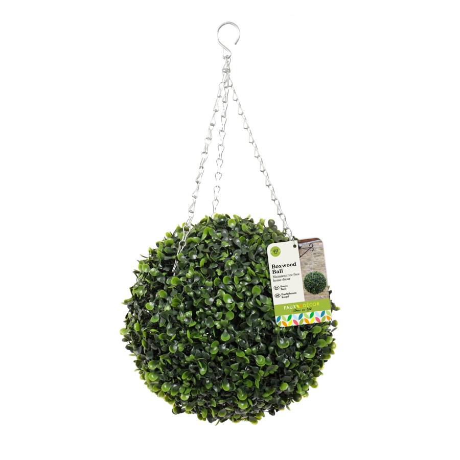 Hanging Boxwood Ball