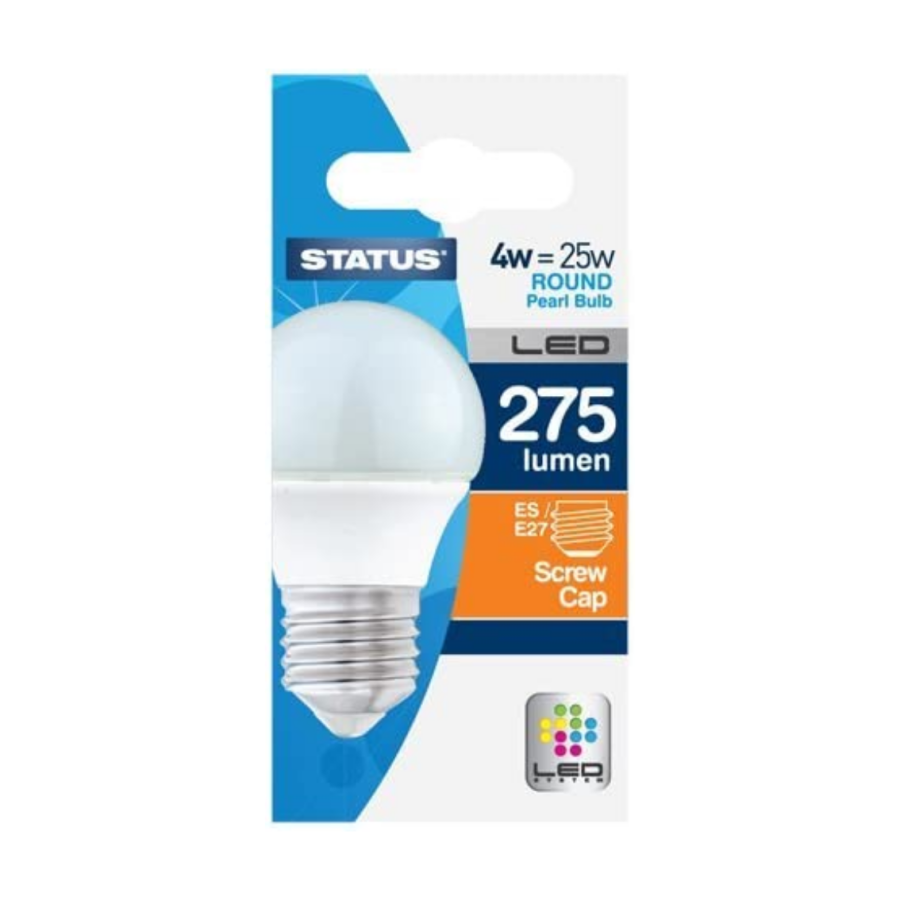 Status 4W ES LED Pearl GLS Bulb - Image 3