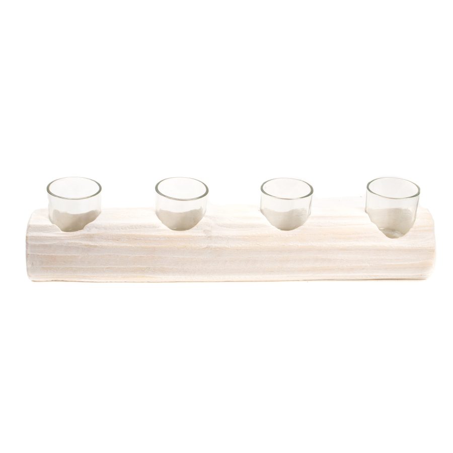 Wooden Tea Light Holder