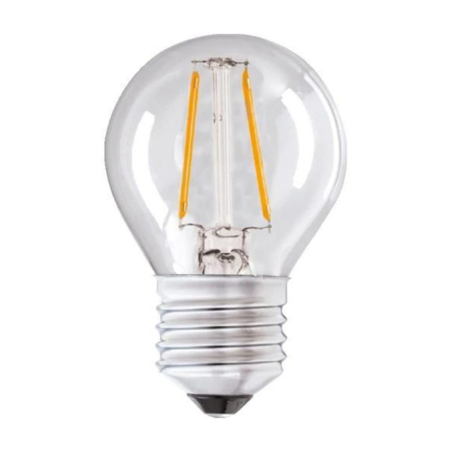 Status 2W ES LED Round Filament Bulb - Image 2