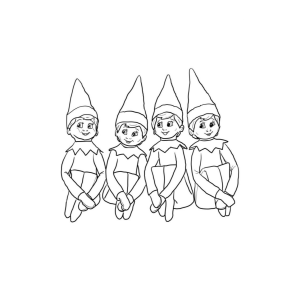 The Elf On The Shelf® Colouring Book - Image 3