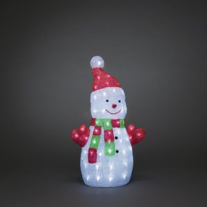 Konstsmide Acrylic LED Snowman - Image 2