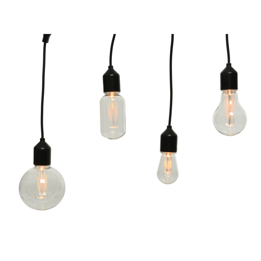 Lumineo Mixed Filament Bulb String Light
