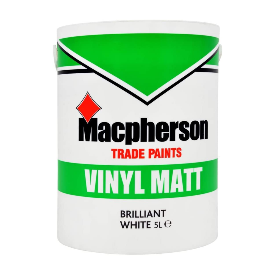 Macpherson Vinyl Matt Brilliant White 5L