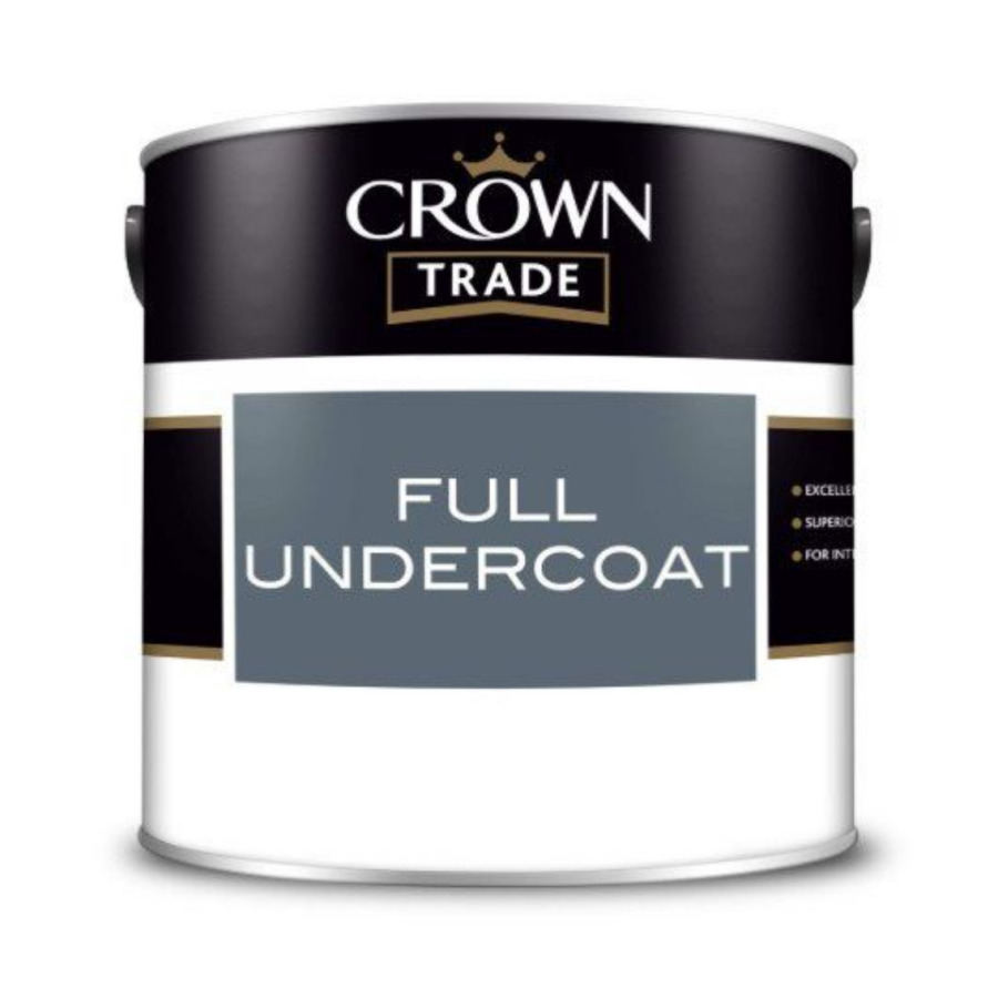Crown Trade Full Undercoat 2.5L White