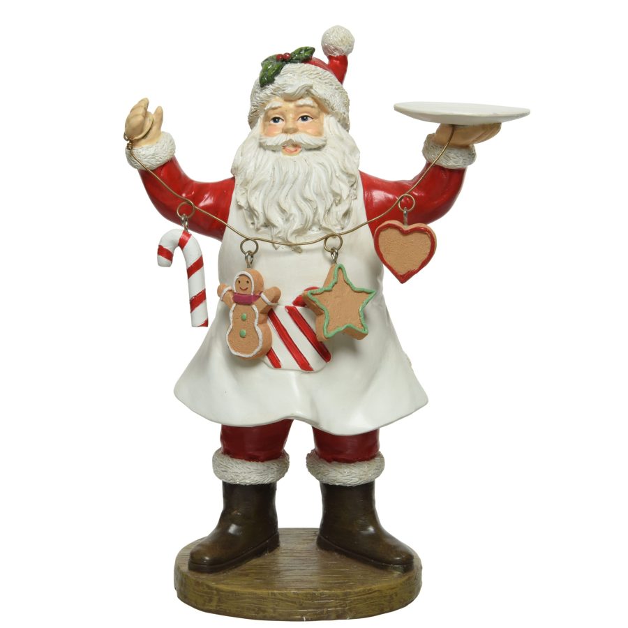 Baking Santa Christmas Ornament