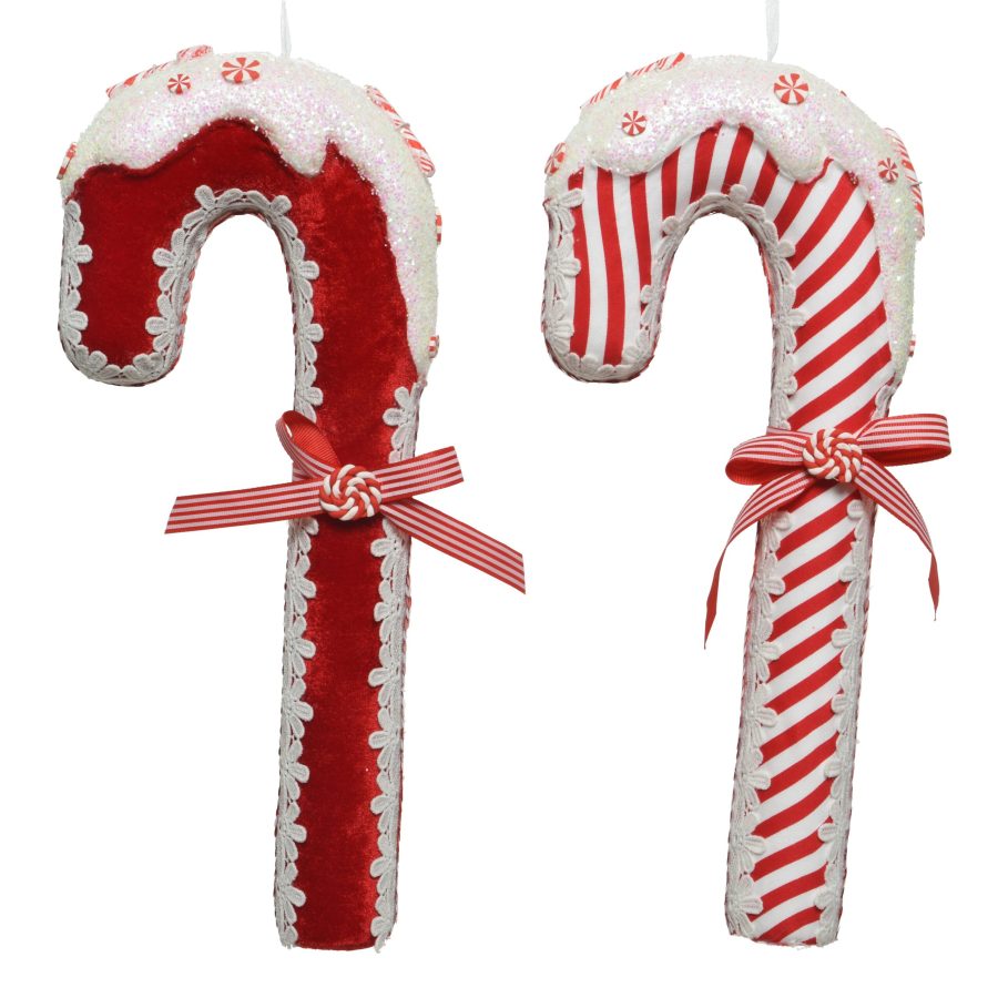Candy Cane Foam Hanging Decoration