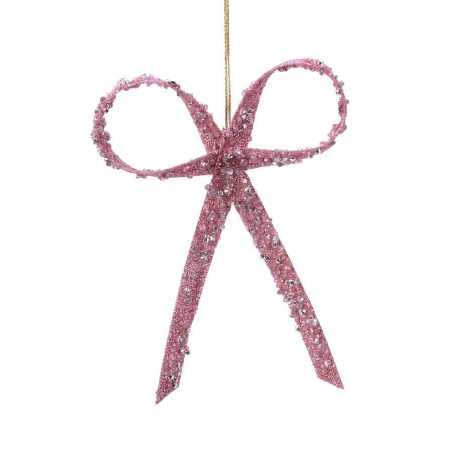 Pink Sparkle Bow
