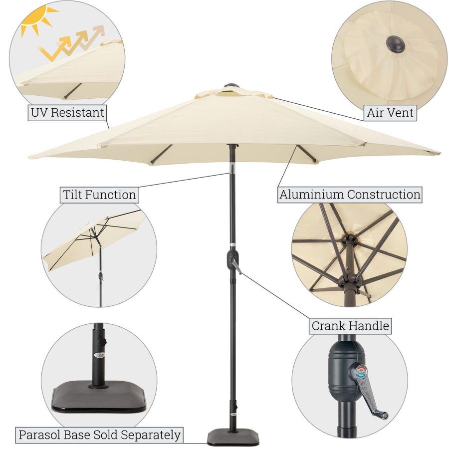 Crank and Tilt Parasol - Image 5