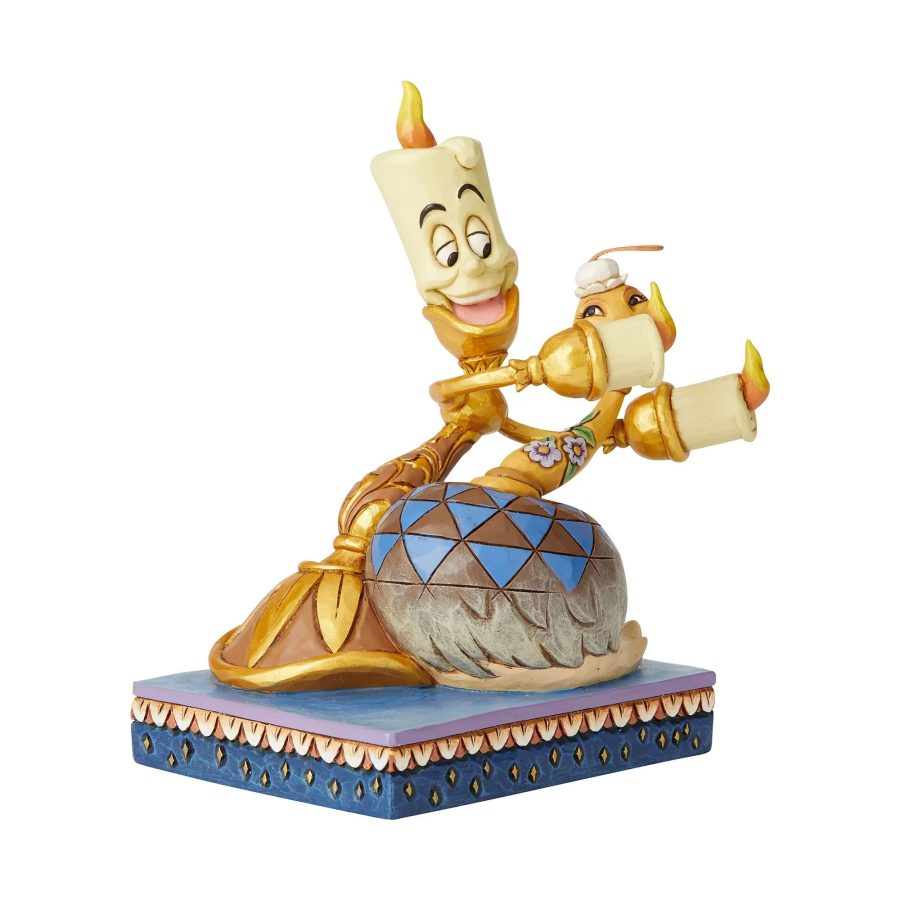 Enesco Disney Traditions Romance By Candlelight - Image 2