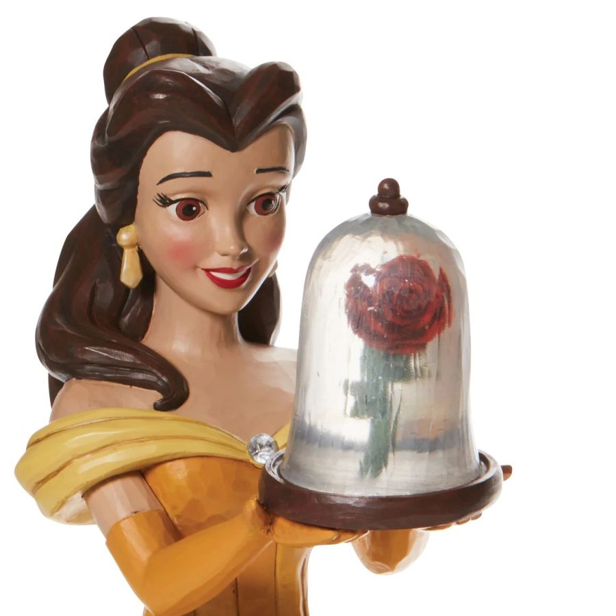 Enesco Disney Traditions A Rare Rose - Belle Deluxe Figurine