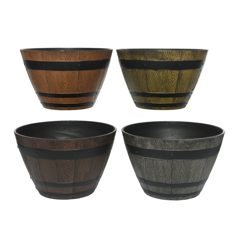 Barrel Garden Planter