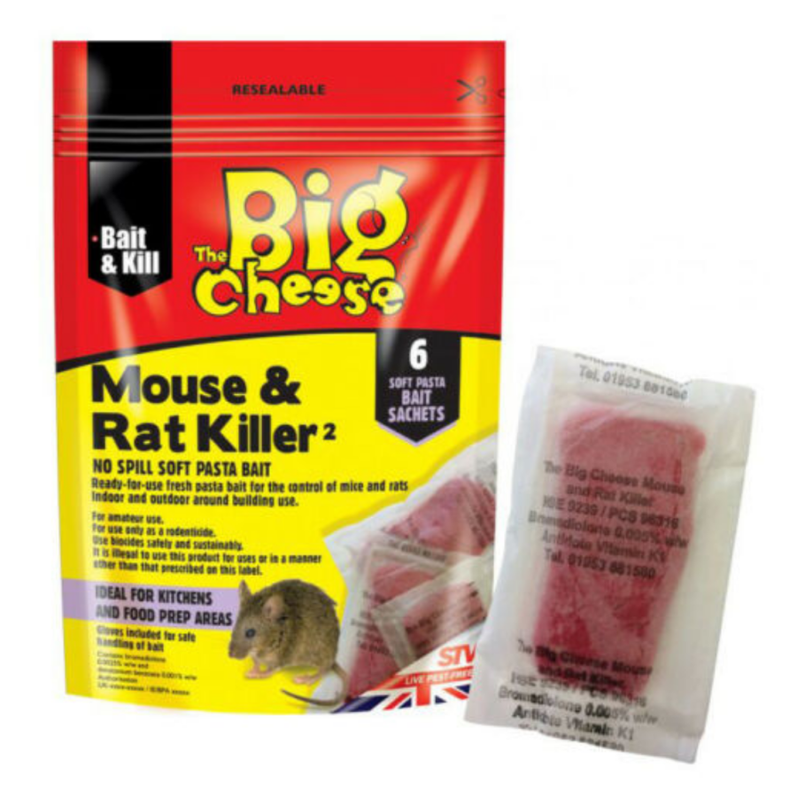The Big Cheese Soft Pasta Bait Mouse and Rat Killer - Image 3