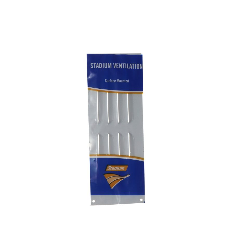 Stadium Louvered Aluminium Vent 9" x 3"