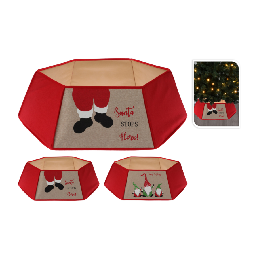 Tree Skirt - 2 Assorted Designs 80cm