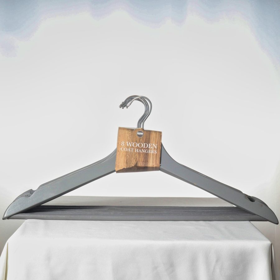 Wooden Coat Hanger Set