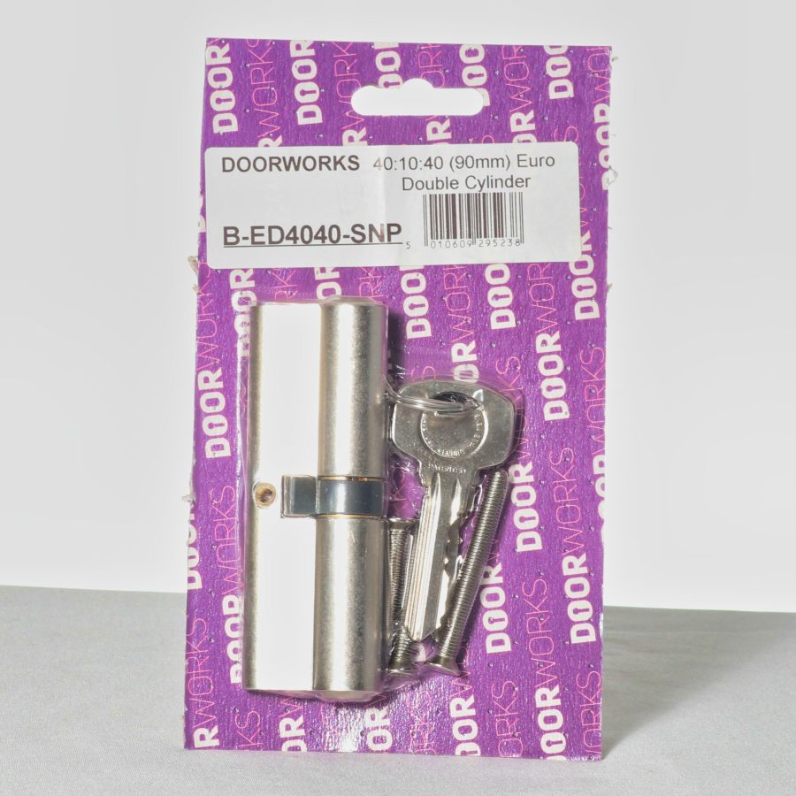 Doorworks 40:10:40 Euro Double 6 Pin Cylinder