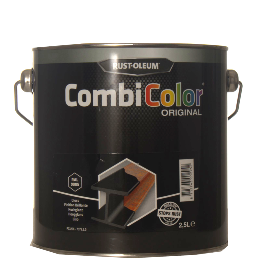 2.5L Combicolor Black Smooth Gloss