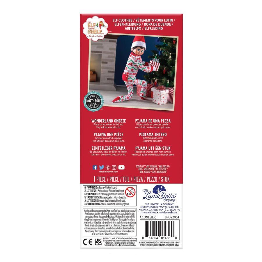 Elf on the Shelf® Claus Couture Collection - Wonderland Onesie - Image 6