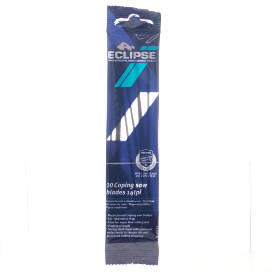Eclipse Coping Saw Blades (pk10)