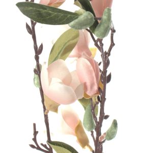 Artificial Spring Flowers - Magnolia - Pink - Image 2