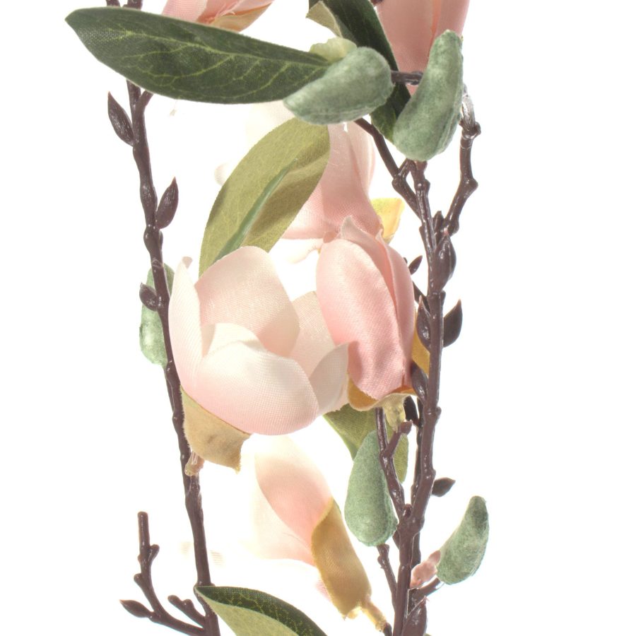 Artificial Spring Flowers - Magnolia - Pink - Image 2