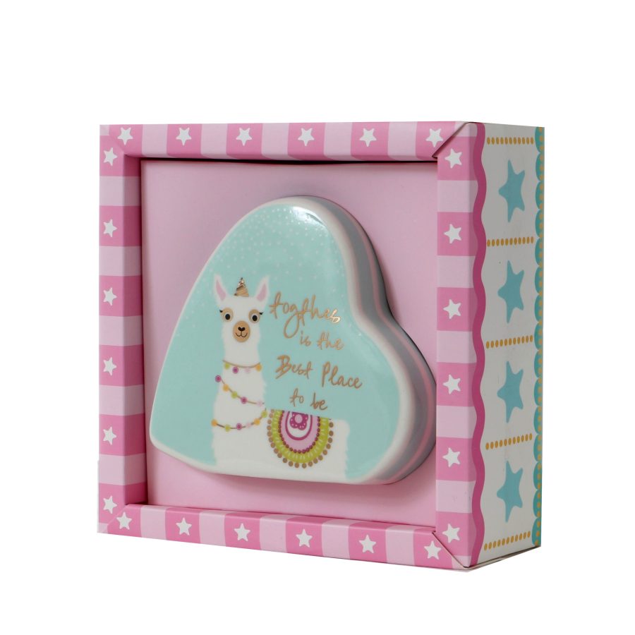 Kaem Porcelain Saving Bank Heart 14.5x14.5cm - Image 2