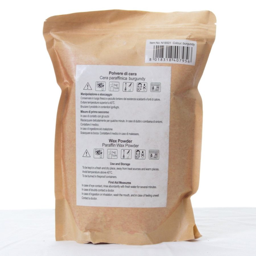 Burgundy Wax Powder - Make Your Own Candles