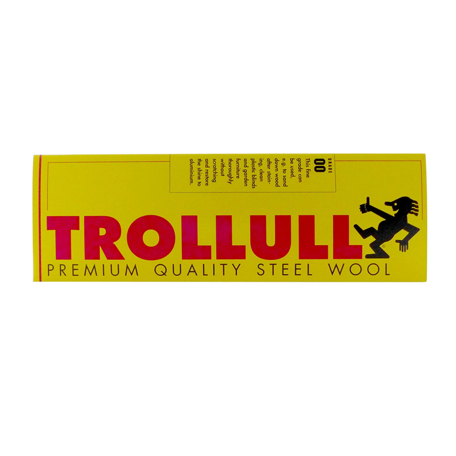 Trollull Grade 00 Fine Steel Wool 200g