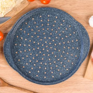 Russell Hobbs Nightfall Blue Stone Non-Stick Pizza Pan 37cm - Image 2