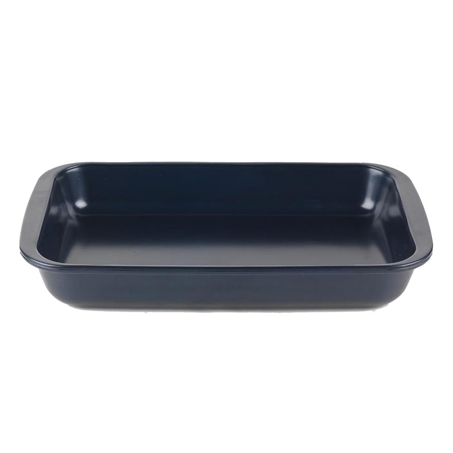 Russell Hobbs Glass Navy Gravy Roasting Dish 34cm - Image 2